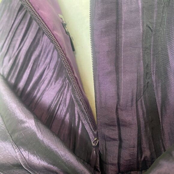Purple Sweetheart Neckline Wedding Guest Dress Size 8 - Picture 8 of 8